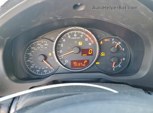 JF1ZCAC18G8603532 2016 SUBARU BRZ Blue Вид щитка приладів