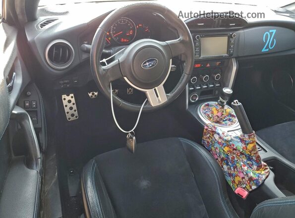 JF1ZCAC1XG9600755 2016 SUBARU BRZ Синий Вид панели приборов