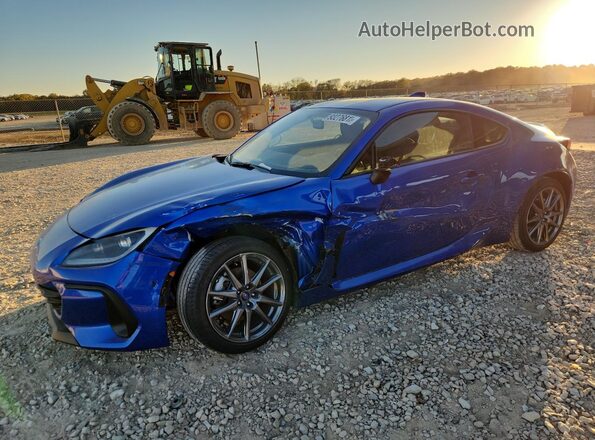 JF1ZDBB12R9700842 2024 SUBARU BRZ Blue წინა მარცხენა ხედი სამი მეოთხედიდან