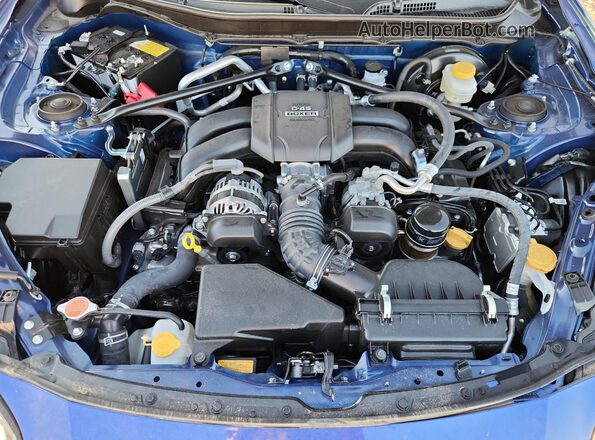 JF1ZDBB12R9700842 2024 SUBARU BRZ Blue უკანა სალონის ხედი