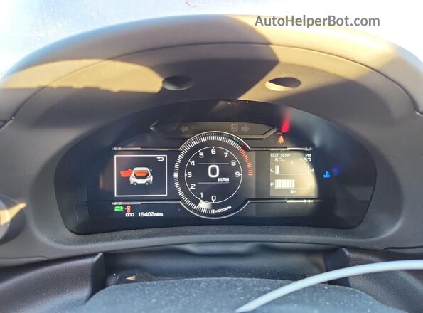 JF1ZDBB12R9700842 2024 SUBARU BRZ Blue ხელსაწყოთა პანელის ხედი