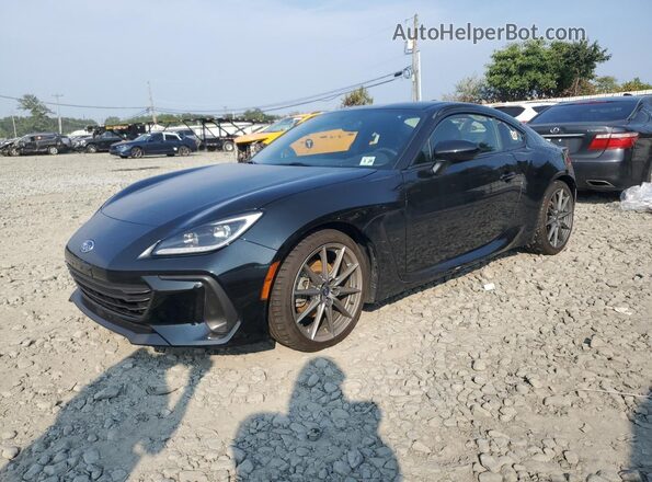 JF1ZDBE10P9703795 2023 SUBARU BRZ Черный Передняя левая четверть