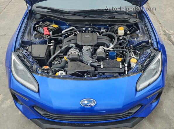 JF1ZDBE18S9700801 2025 SUBARU BRZ Синий Вид задней части салона