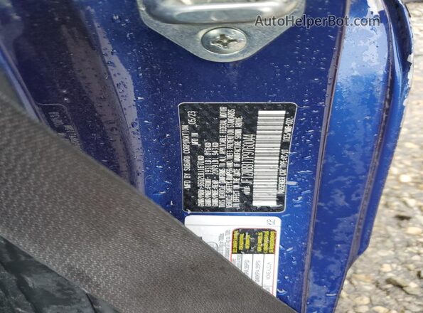 JF1ZNBB17P9760044 2023 TOYOTA GR Blue VIN კოდის სტიკერის ხედი