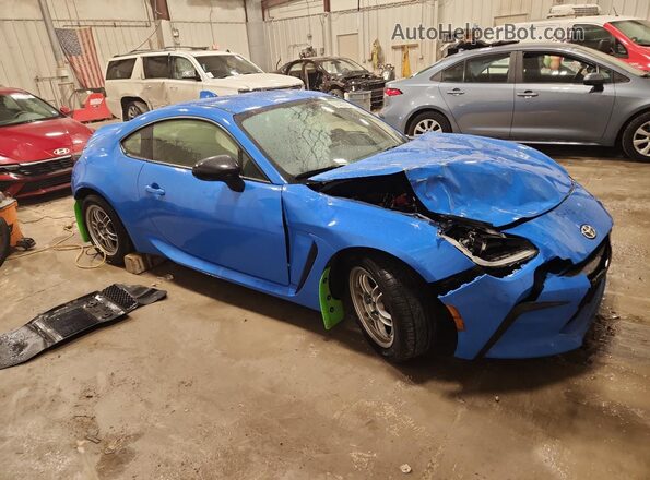 JF1ZNBE12R9754635 2024 TOYOTA GR Синий Передняя правая четверть
