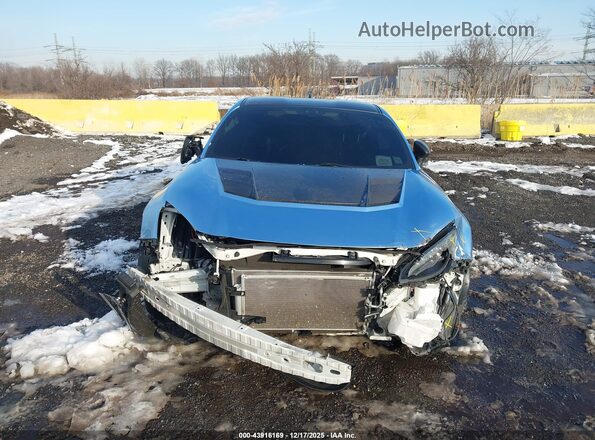 JF1ZNBE14P9762314 2023 TOYOTA GR86 Blue Widok zestawu wskaźników