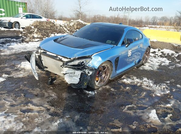 JF1ZNBE14P9762314 2023 TOYOTA GR86 Blue Przód lewy
