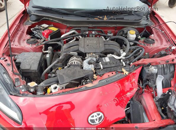 JF1ZNBE15N9752372 2022 TOYOTA GR86 Красный Вид сзади