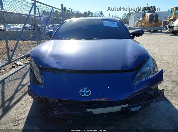 JF1ZNBE18P9762784 2023 TOYOTA GR86 Фиолетовый Вид щитка приборов