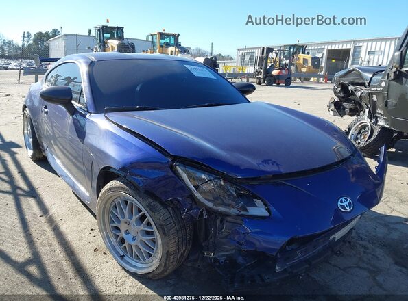 JF1ZNBE18P9762784 2023 TOYOTA GR86 Фиолетовый Передняя правая четверть