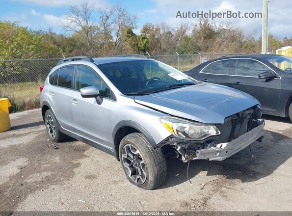 JF2GPABC9H8209016 2017 SUBARU CROSSTREK Серебряный Передняя правая четверть