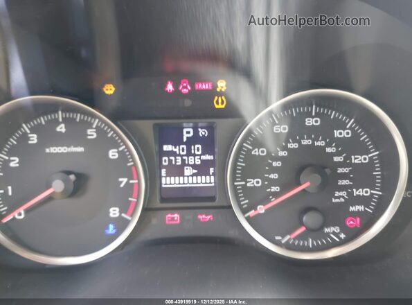 JF2GPABC9H8209016 2017 SUBARU CROSSTREK Серебряный 
