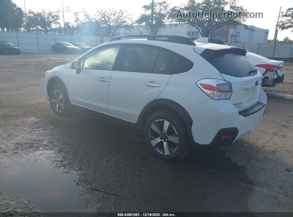 JF2GPBLC2GH223066 2016 SUBARU CROSSTREK HYBRID White Tył lewy