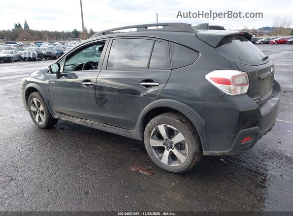 JF2GPBLC2GH251322 2016 SUBARU CROSSTREK HYBRID Black Trasero izquierdo