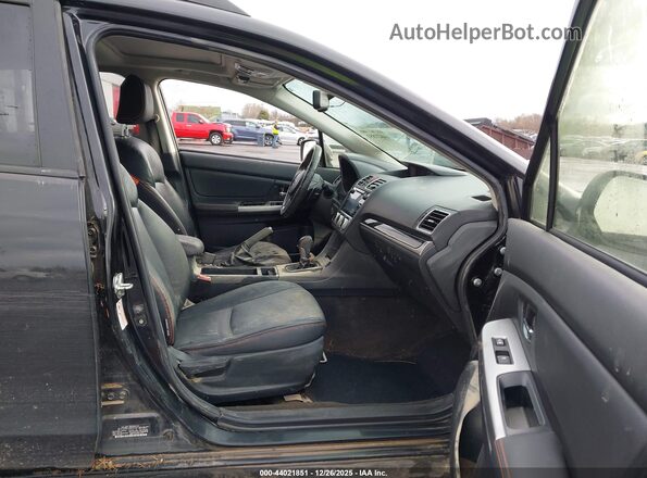 JF2GPBLC2GH251322 2016 SUBARU CROSSTREK HYBRID Black Vista interior delantera