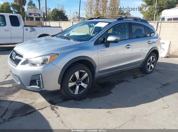 JF2GPBLC3GH223044 2016 SUBARU CROSSTREK HYBRID Light Blue Передня ліва чверть