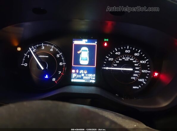 JF2GTABC2PH212821 2023 SUBARU CROSSTREK Silver Widok tylnych siedzeń