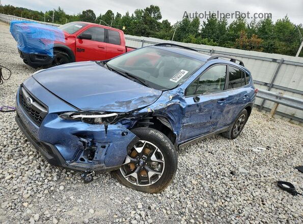 JF2GTAEC4L8275683 2020 SUBARU CROSSTREK Blue Przód lewy