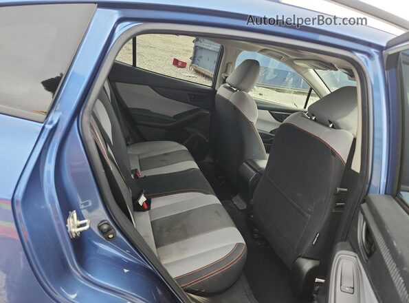 JF2GTAEC4L8275683 2020 SUBARU CROSSTREK Blue Widok wnętrza z tyłu