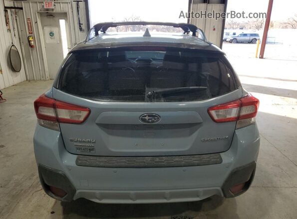 JF2GTALC3JH211196 2018 SUBARU CROSSTREK Синий Вид сзади