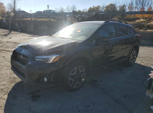 JF2GTAMC1K8354471 2019 SUBARU CROSSTREK Black Front left