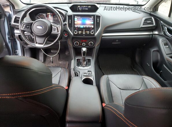 JF2GTAMC2J8261800 2018 SUBARU CROSSTREK Синий Вид панели приборов