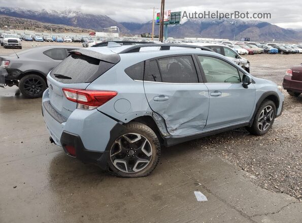 JF2GTAMC2J8261800 2018 SUBARU CROSSTREK Синий Задняя правая четверть