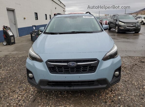 JF2GTAMC2J8261800 2018 SUBARU CROSSTREK Синий Вид спереди