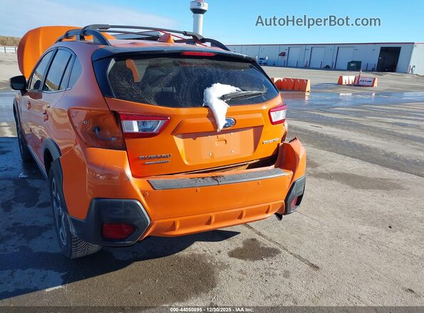 JF2GTAMC4JH346489 2018 SUBARU CROSSTREK Оранжевый Вид спереди