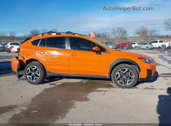 JF2GTAMC4JH346489 2018 SUBARU CROSSTREK Оранжевый Панорамный вид салона 360°