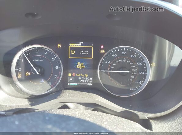JF2GTAMC4JH346489 2018 SUBARU CROSSTREK Оранжевый Вид задних сидений
