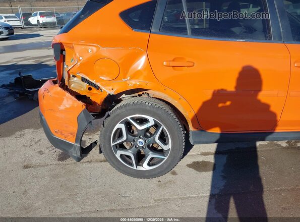 JF2GTAMC4JH346489 2018 SUBARU CROSSTREK Оранжевый 