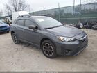 2022 Subaru Crosstrek Premium Gray vin: JF2GTAPC7NH228423