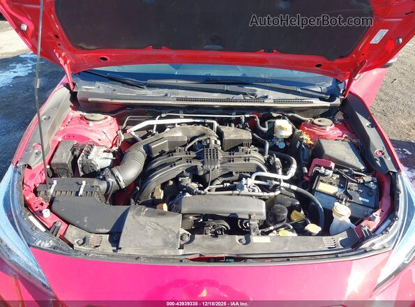 JF2GTHMC4NH279455 2022 SUBARU CROSSTREK Красный Вид сзади
