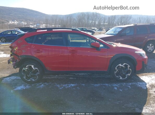 JF2GTHMC4NH279455 2022 SUBARU CROSSTREK Красный Вид задней части салона