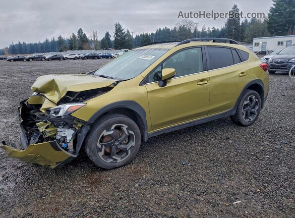 JF2GTHMC7PH239065 2023 SUBARU CROSSTREK Зеленый Передняя левая четверть