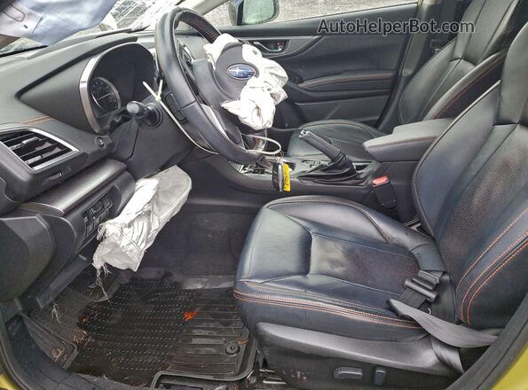 JF2GTHMC7PH239065 2023 SUBARU CROSSTREK Зеленый Вид салона спереди