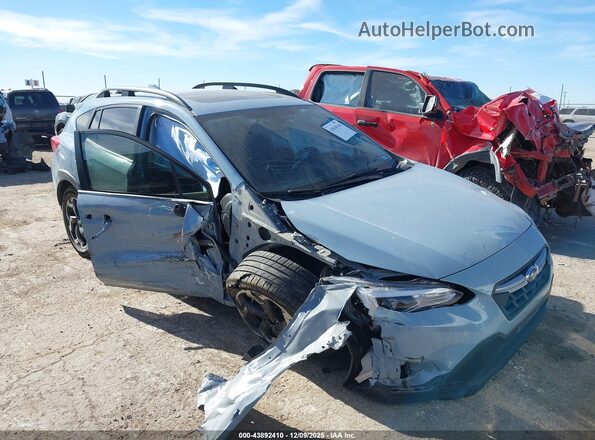 JF2GTHNC2P8327360 2023 SUBARU CROSSTREK Синий Передняя правая четверть