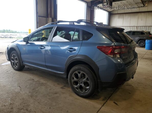 JF2GTHRC0NH211338 2022 SUBARU CROSSTREK Blue Tył lewy
