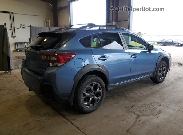 JF2GTHRC0NH211338 2022 SUBARU CROSSTREK Blue Tył prawy