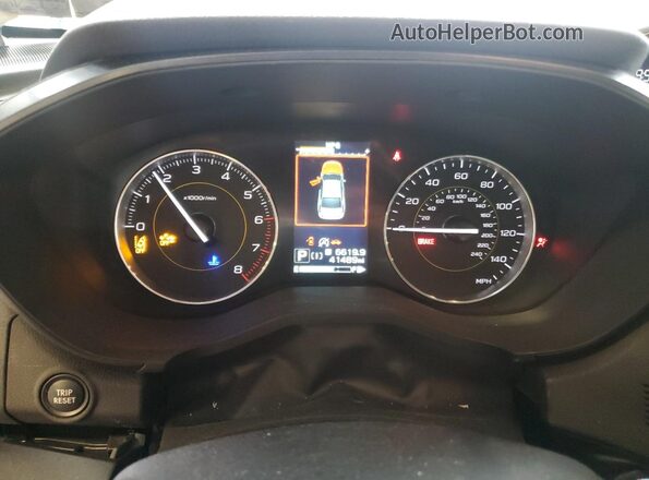 JF2GTHRC0NH211338 2022 SUBARU CROSSTREK Blue Widok zestawu wskaźników