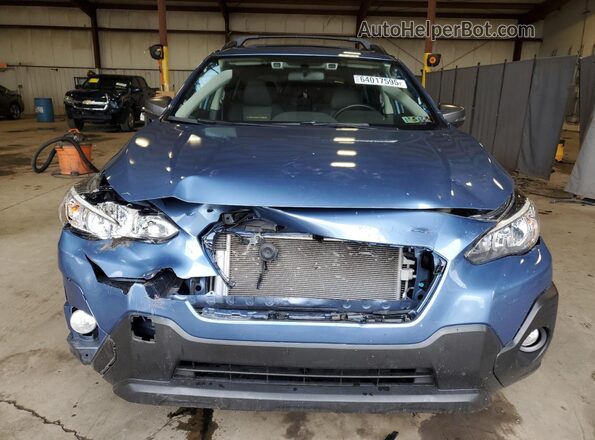 JF2GTHRC0NH211338 2022 SUBARU CROSSTREK Blue Widok z przodu