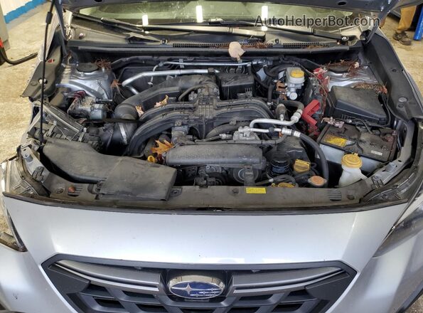 JF2GTHSC0NH230577 2022 SUBARU CROSSTREK Silver Widok komory silnika