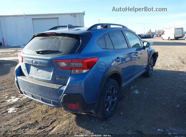 JF2GTHSC3PH238465 2023 SUBARU CROSSTREK Blue Հետևի աջ