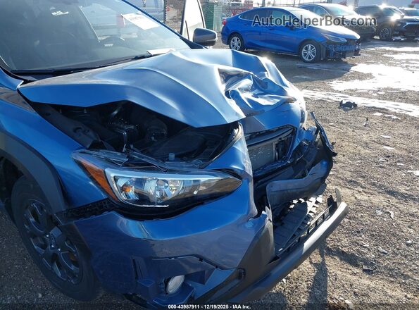 JF2GTHSC3PH238465 2023 SUBARU CROSSTREK Blue Դիմացի տեսք