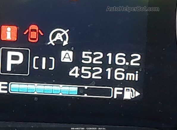 JF2GTHSC4NH210669 2022 SUBARU CROSSTREK Белый 