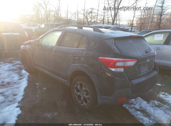 JF2GTHSC4NH238617 2022 SUBARU CROSSTREK Black Rear left