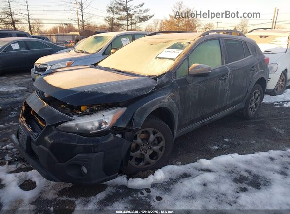 JF2GTHSC4NH238617 2022 SUBARU CROSSTREK Black Front left