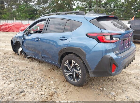 JF2GUADC1RH287927 2024 SUBARU CROSSTREK Blue Trasero izquierdo