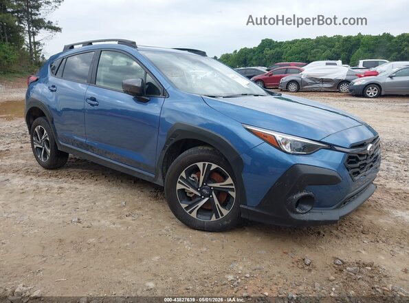 JF2GUADC1RH287927 2024 SUBARU CROSSTREK Blue Delantero derecho
